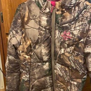 Real tree winter jacket